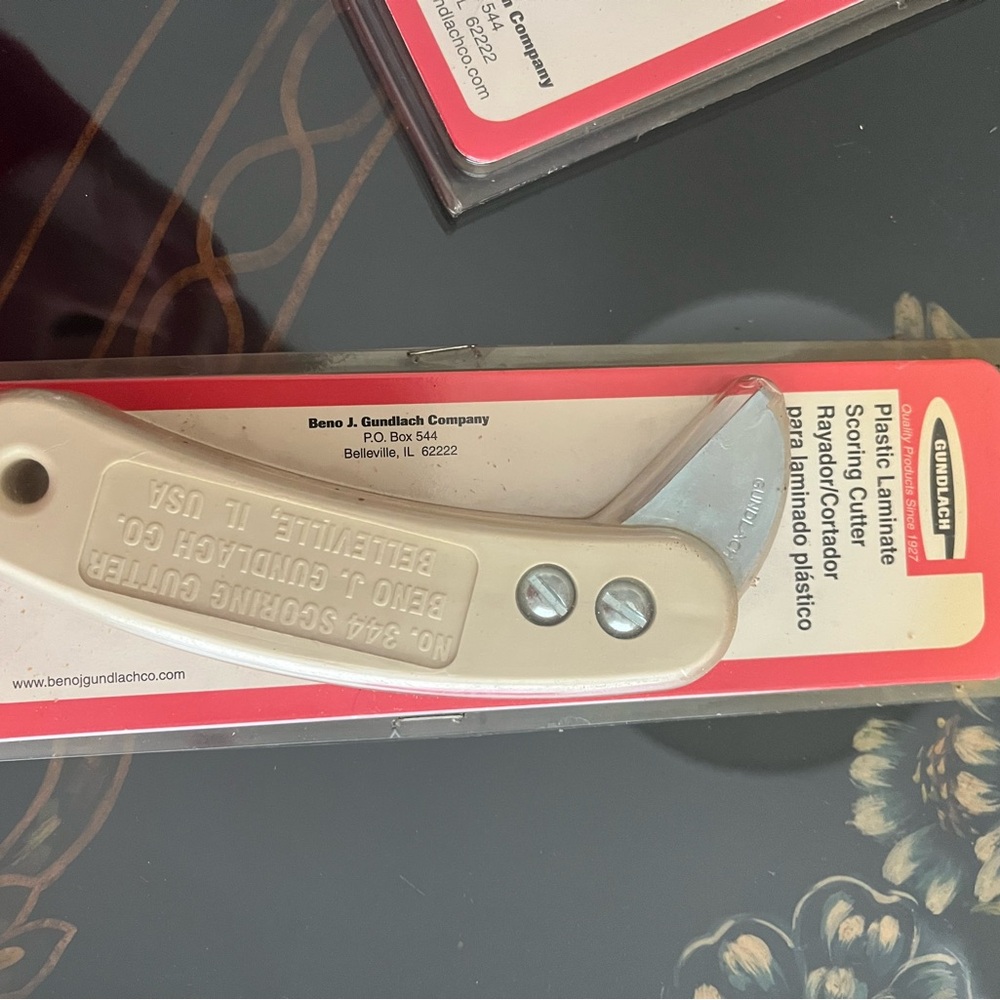Scoring Cutter Rayador Gundlach plastic laminate Hand Tools Brand New